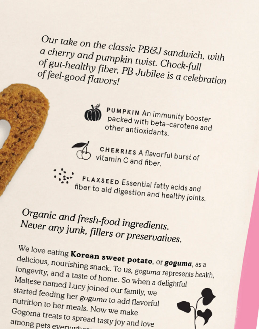 PB Jubilee Healthy Digestion Dog Treats