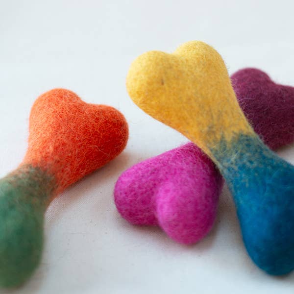 Ombre Woolbone Dog Toy