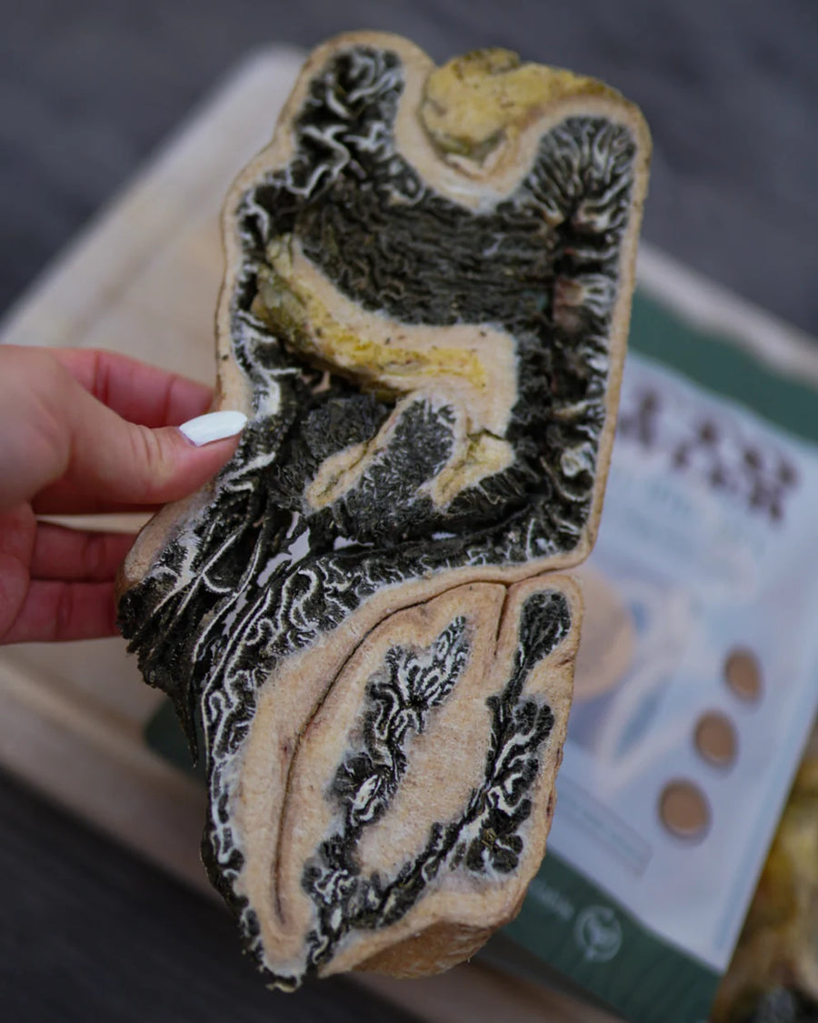 Freeze-Dried Grass-Fed Beef Green Tripe Chunks