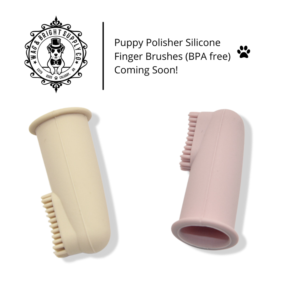 Puppy Polisher Silicone Finger Brush | BPA Free