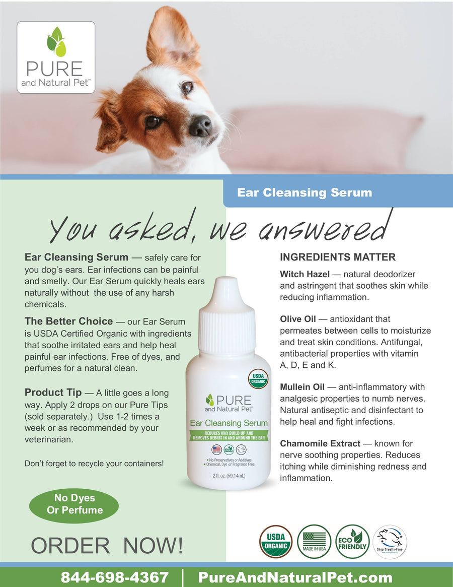 Ear Cleansing Serum for Dogs