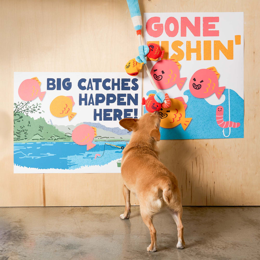 Fishing Nosework & Tug Toy