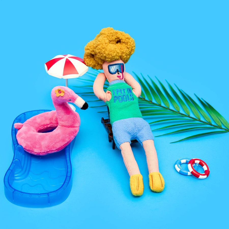 Flamingo Hooman Nosework Toy