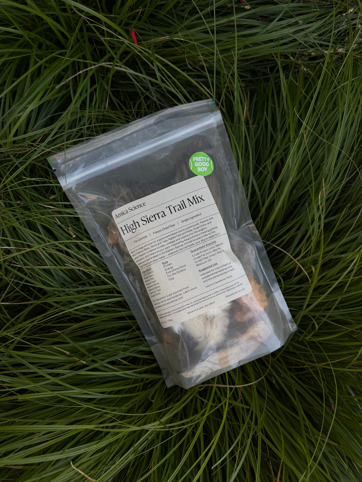 High Sierra Trail Mix - Amica Science x Pretty Good Boy Collab Pack