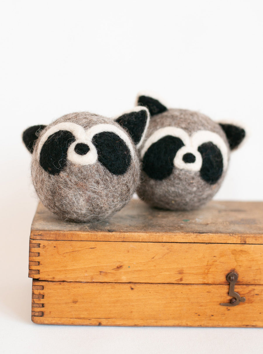 Raccoon Beastball Dog Toy