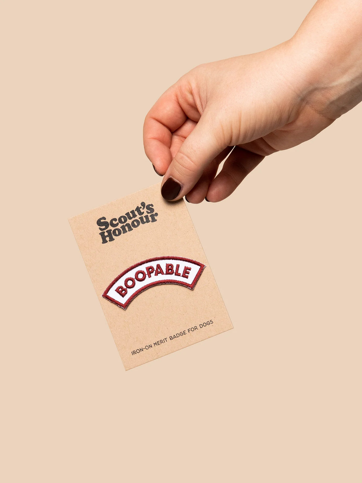 Boopable Iron-on Patch for Dogs and Cats