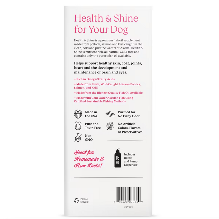 Health and Shine - Alaskan Fish Oil