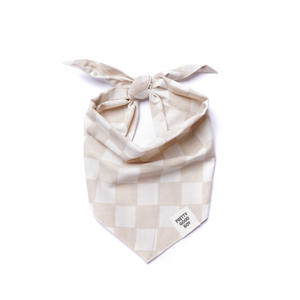 Checkers Dog Bandana