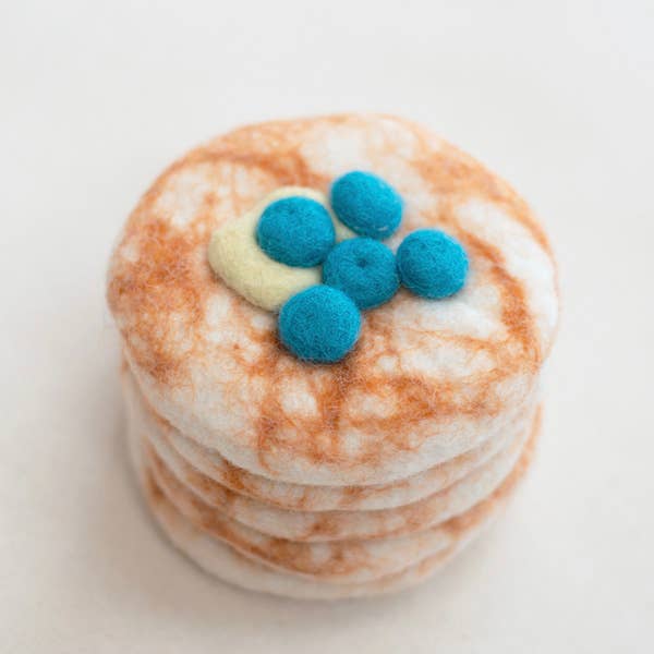 Stack of Pancakes Wool Dog & Cat Toy