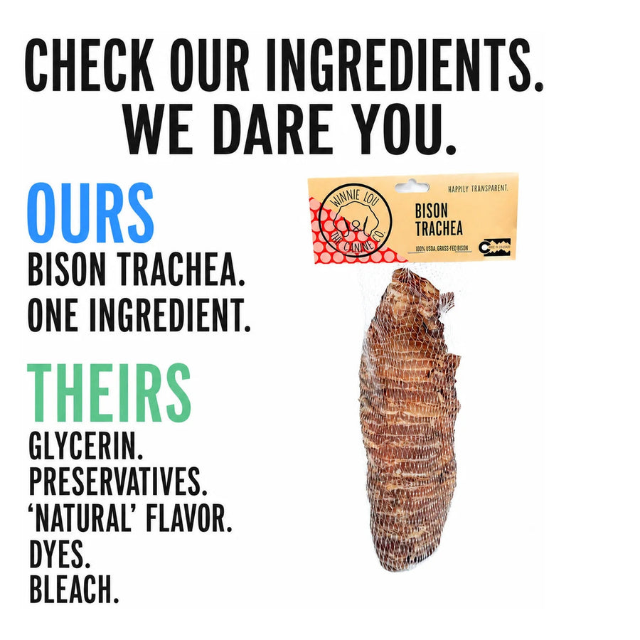 Bison Trachea Chew