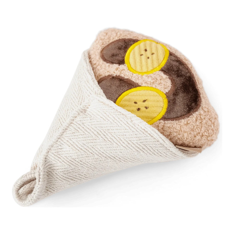 Crepe Enrichment Dog Toy
