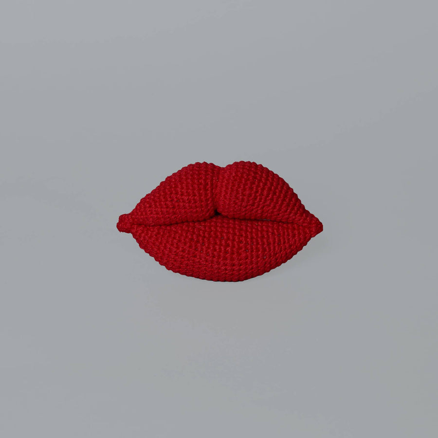 Cotton Crochet Lips