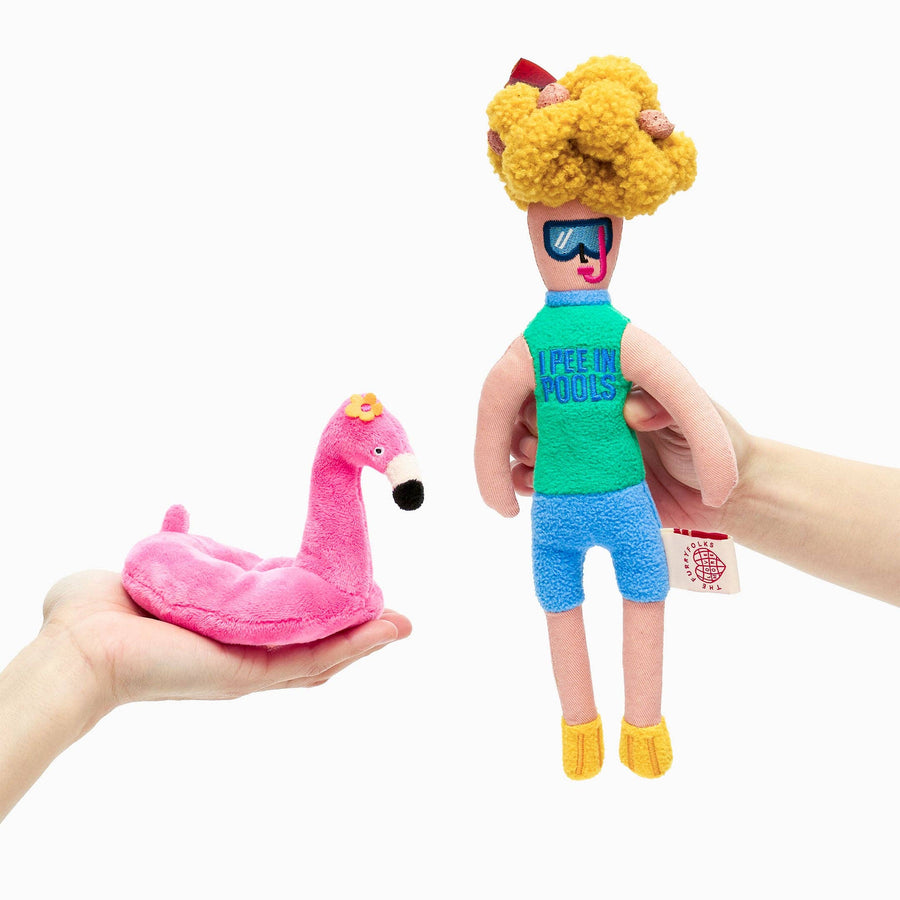 Flamingo Hooman Nosework Toy
