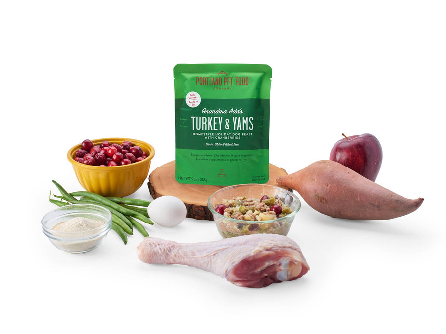 Grandma Ada's Turkey & Yams Human Grade Fresh Pouch