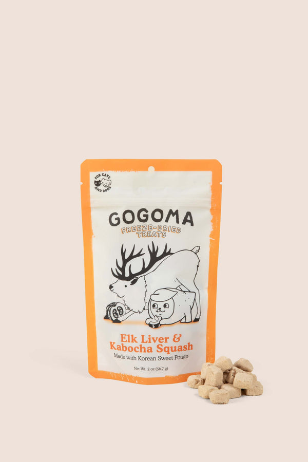 Elk Liver & Kabocha Squash Freeze Dried Dog Treats