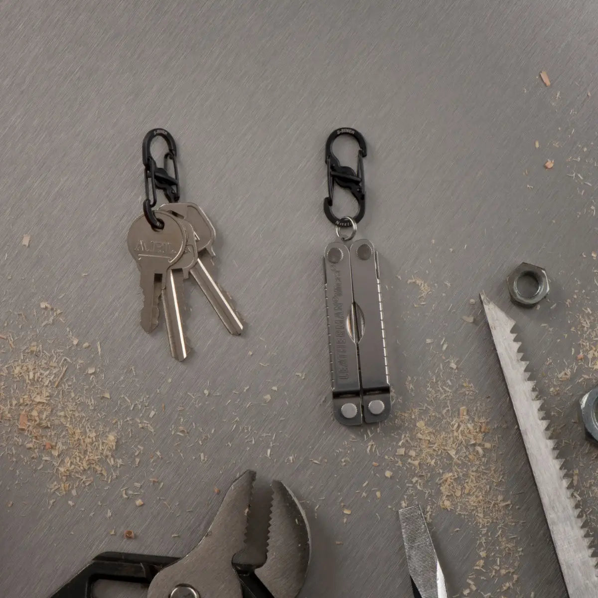 S-Biner® MicroLock® Stainless Steel - 2 Pack