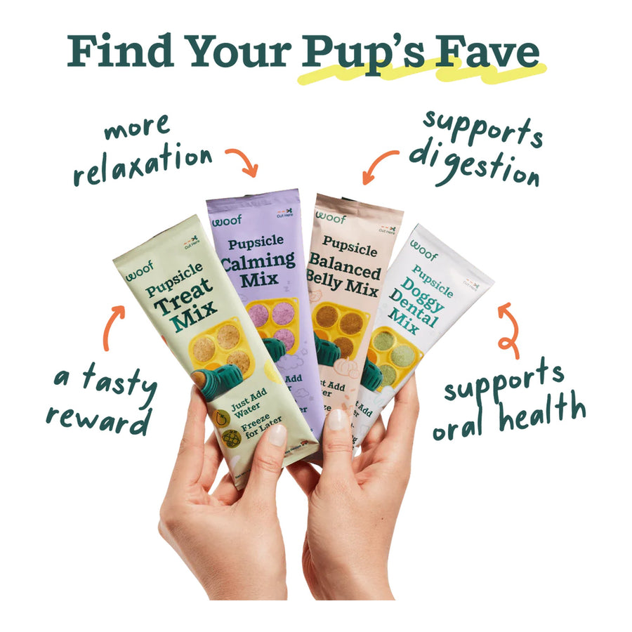 Pupsicle Treat Mix - 4 Pack Sampler