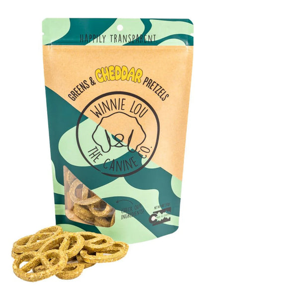 Greens & Cheddar Pretzels
