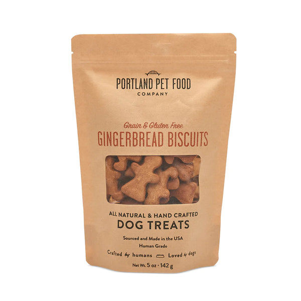 Grain & Gluten-Free Gingerbread Dog Biscuits