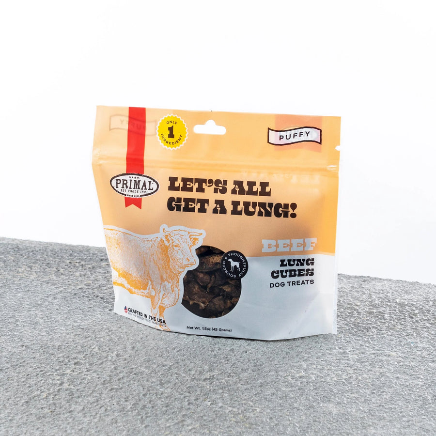 Let's All Get A Lung Beef Dog Treats