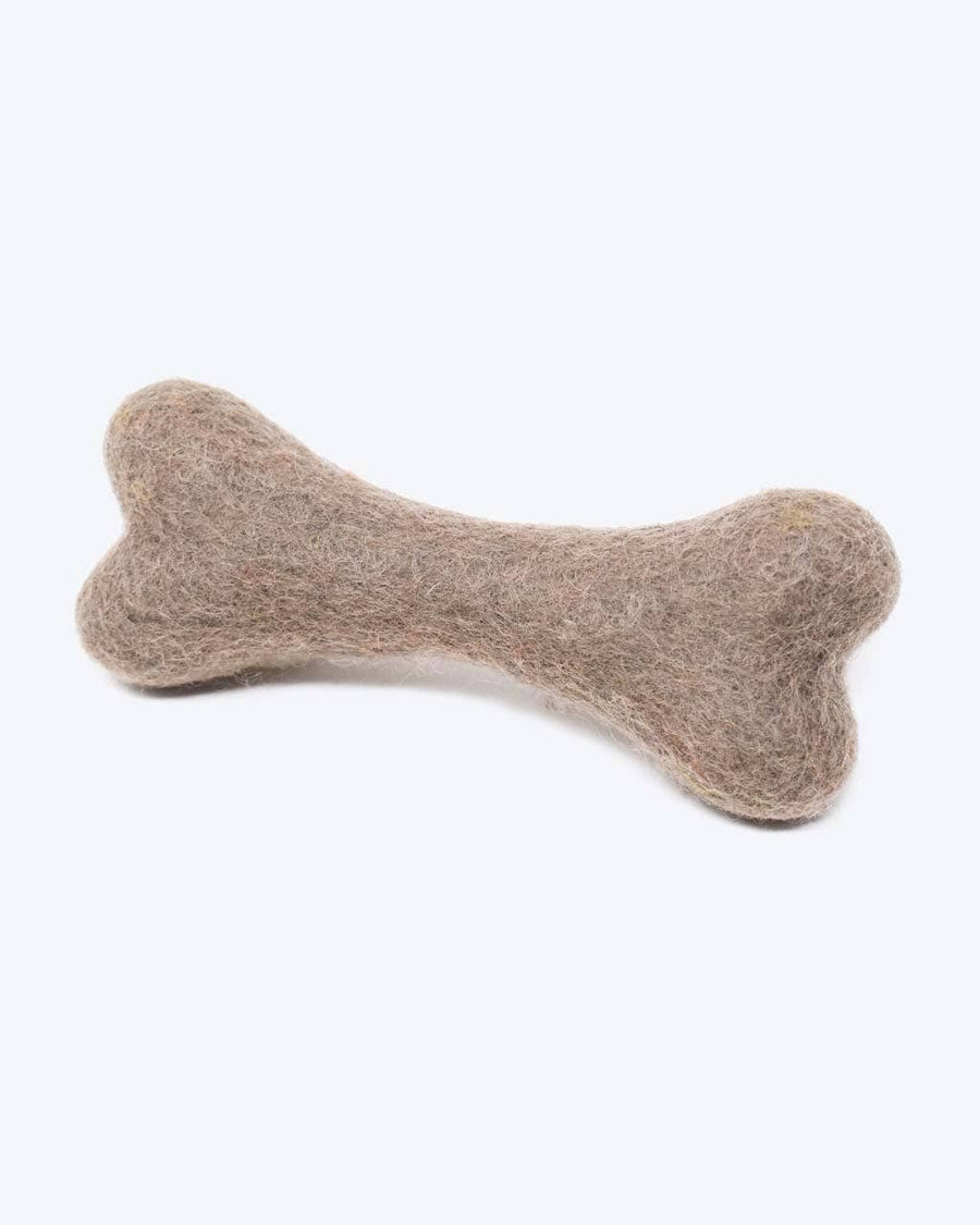 Neutral Woolbone Dog Toy