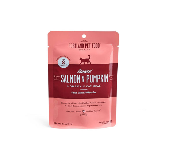 Boots' Salmon N' Pumpkin Cat Meal Pouch