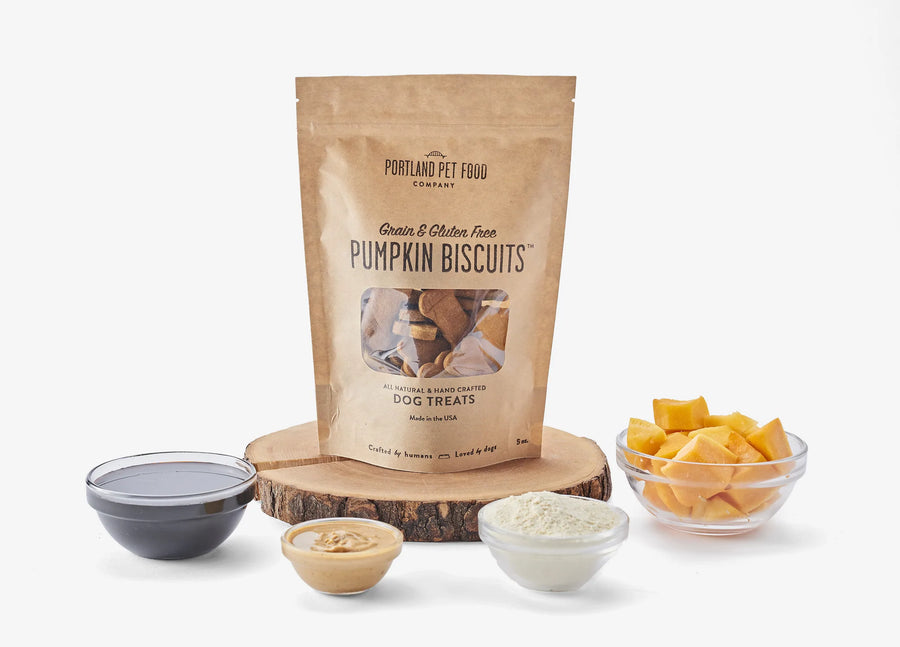 Grain & Gluten-Free Pumpkin Dog Biscuits