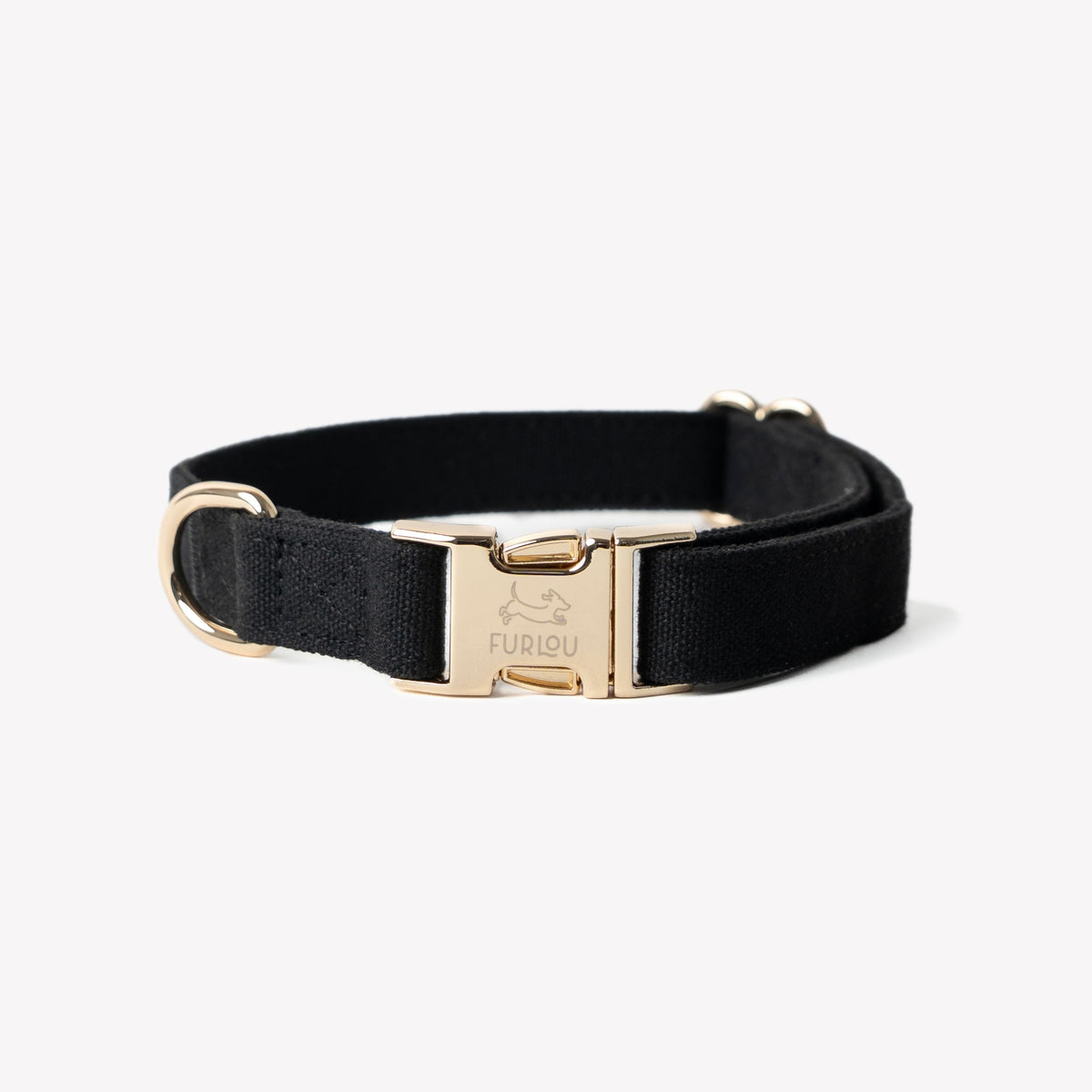 Canvas Dog Collar - Black