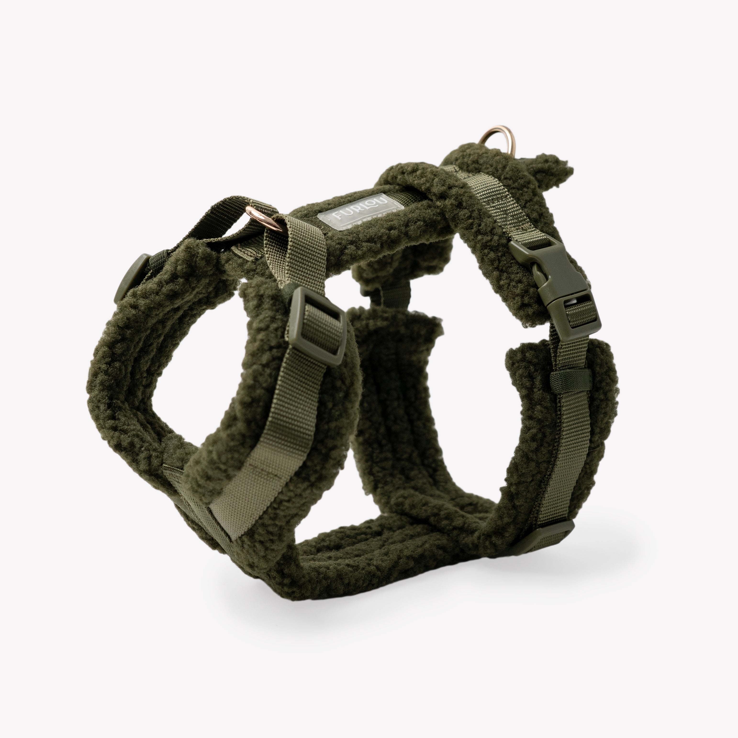 Sherpa Dog Harness - Moss Green