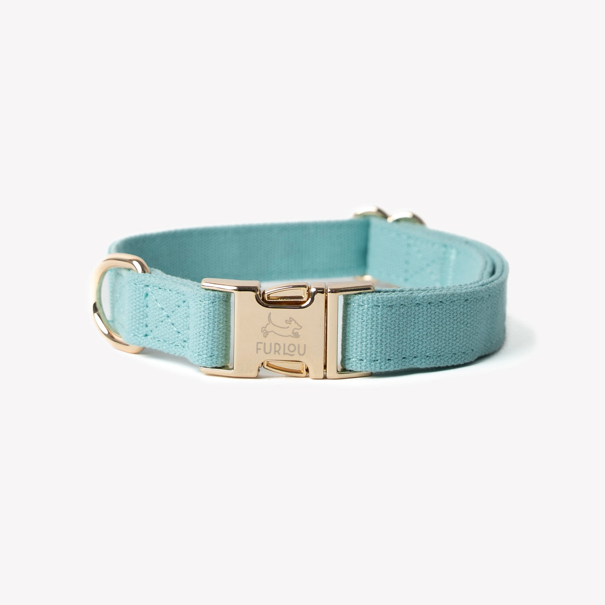 Canvas Dog Collar - Blue