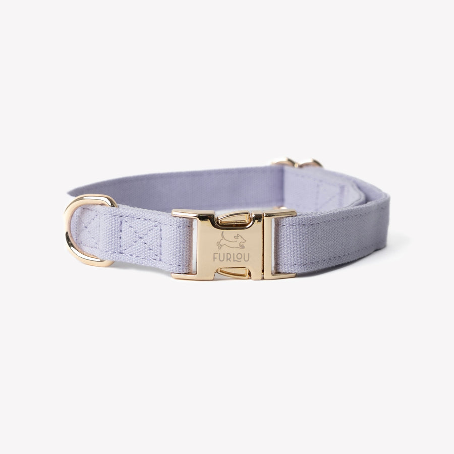 Canvas Dog Collar - Lavender