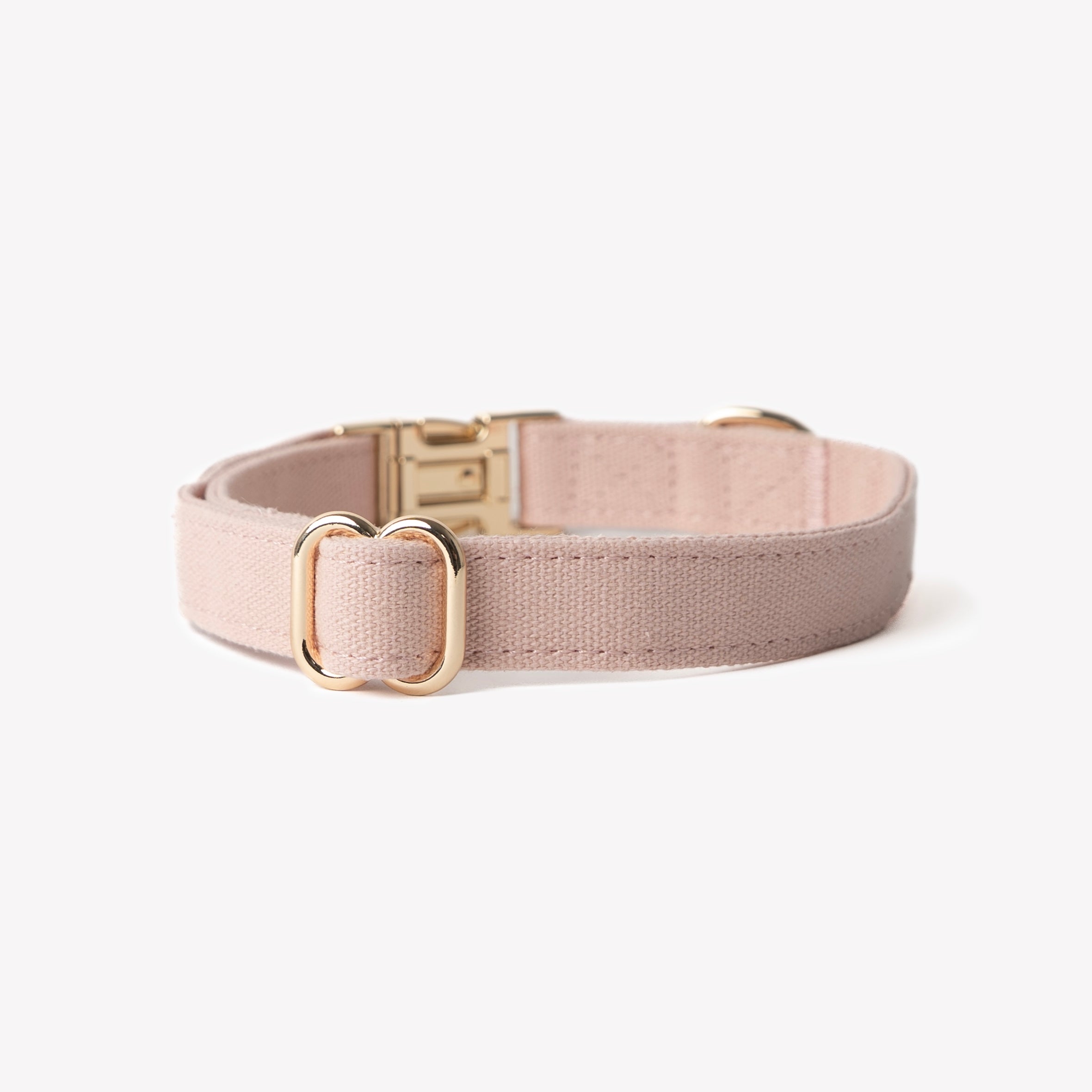 Canvas Dog Collar - Powder Rose
