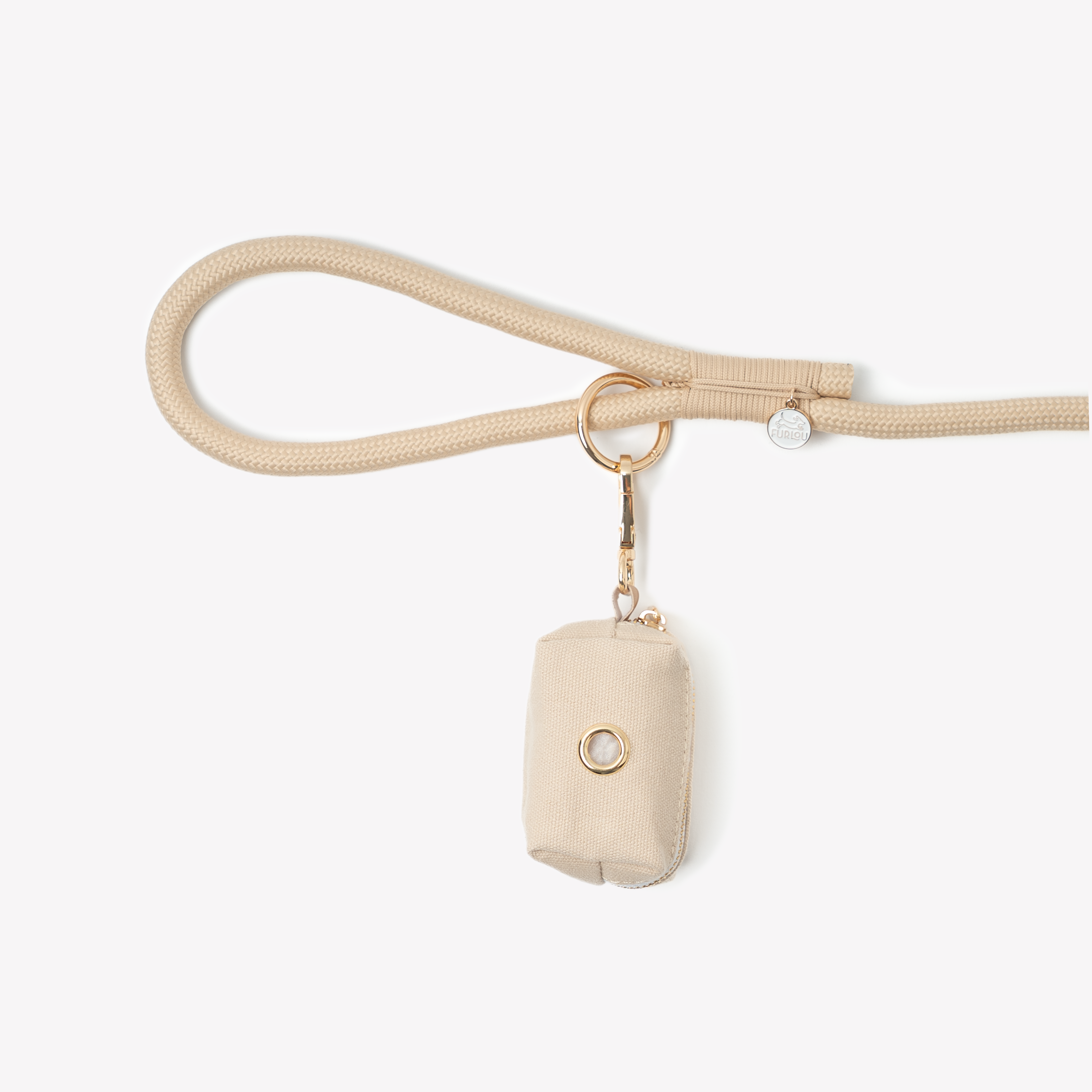 Poop Bag Holder - Tan