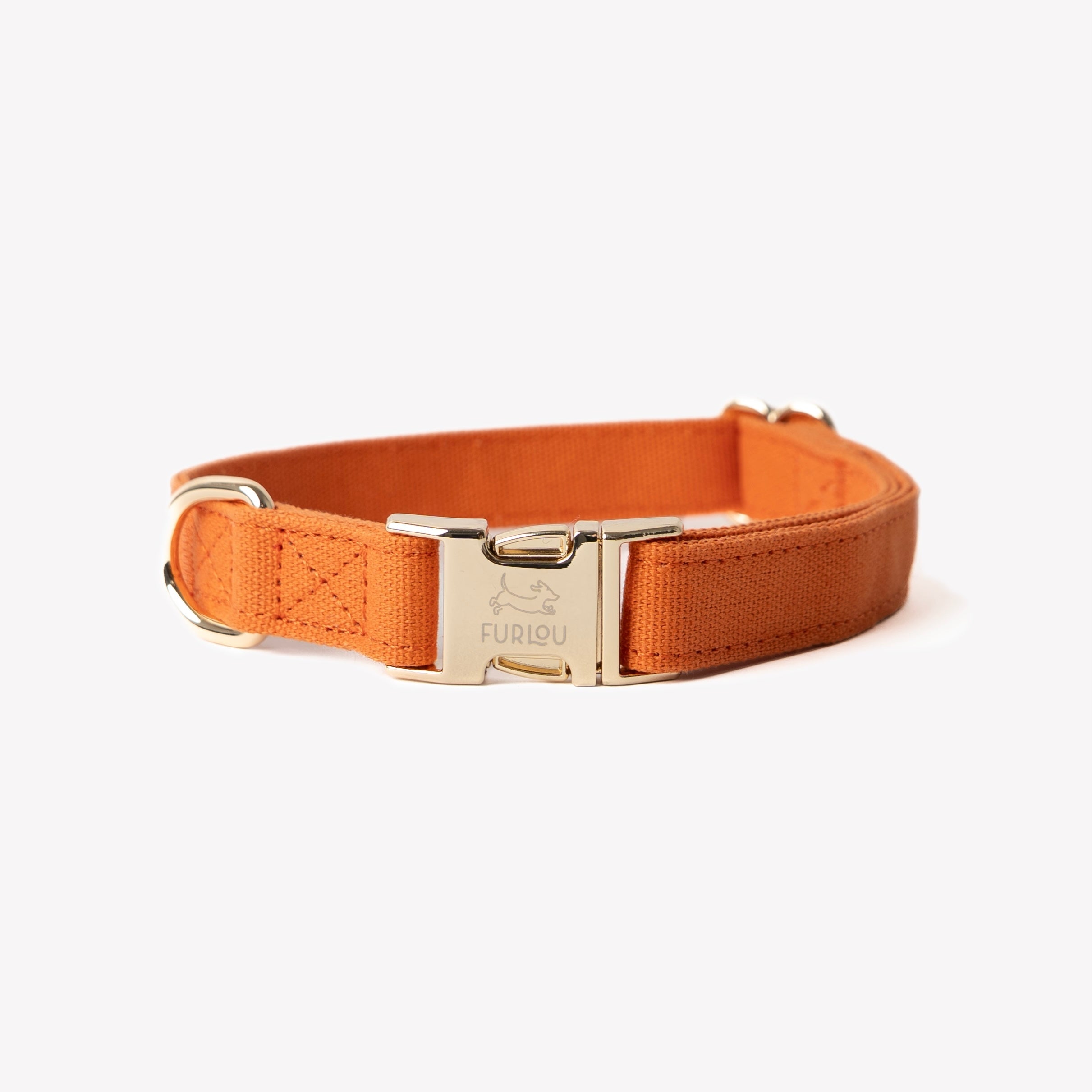 Canvas Dog Collar - Terracotta