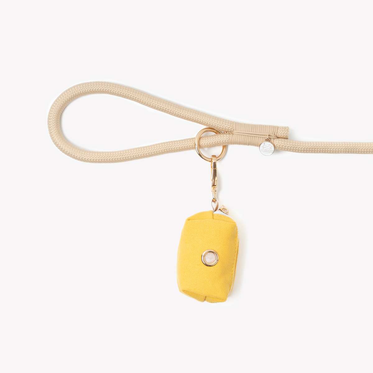 Poop Bag Holder - Yellow