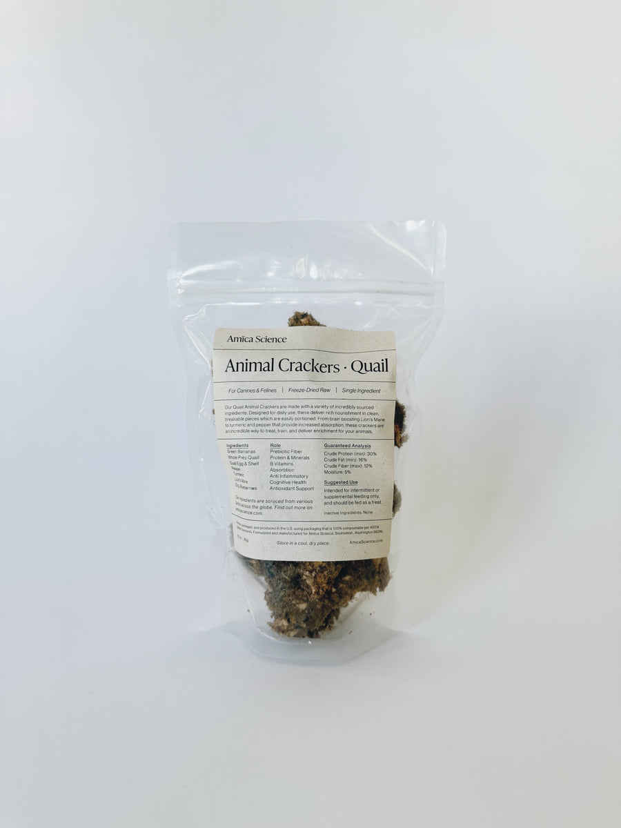 Animal Crackers - Whole Prey Quail