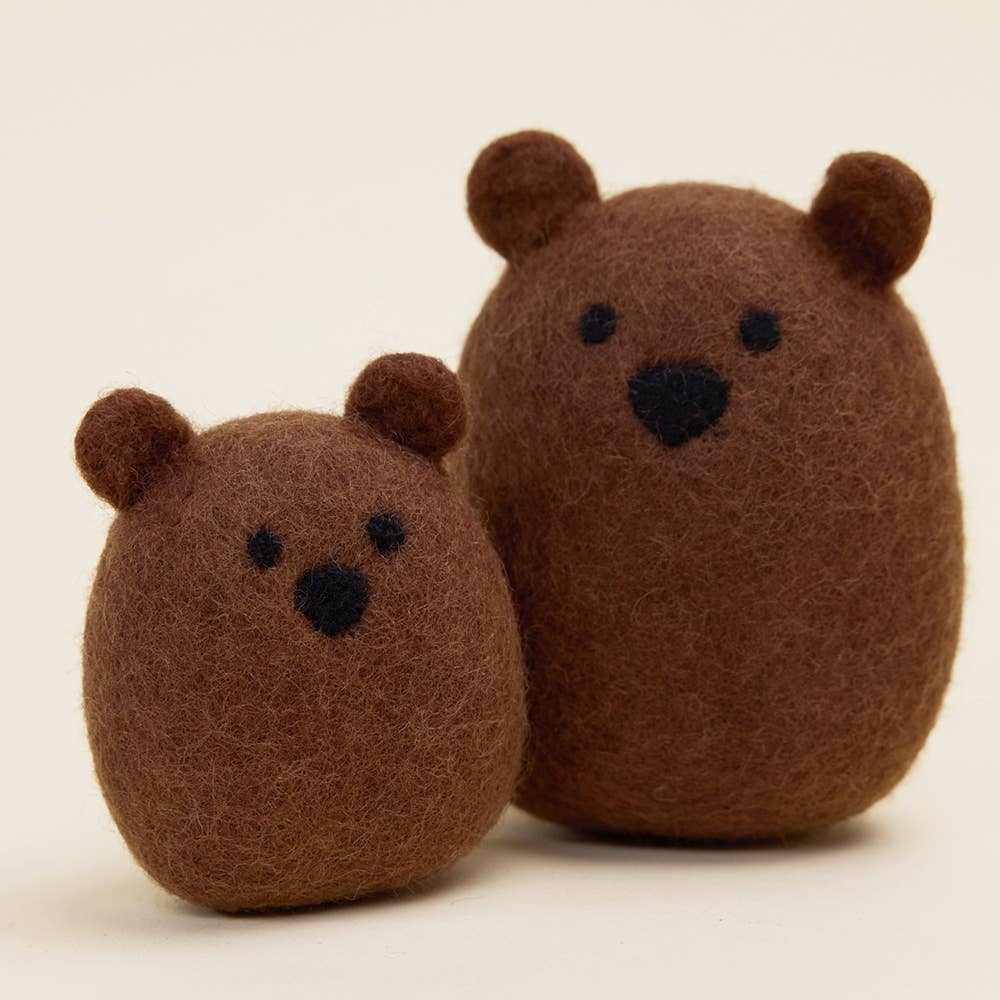 Wool Brown Bear Toy