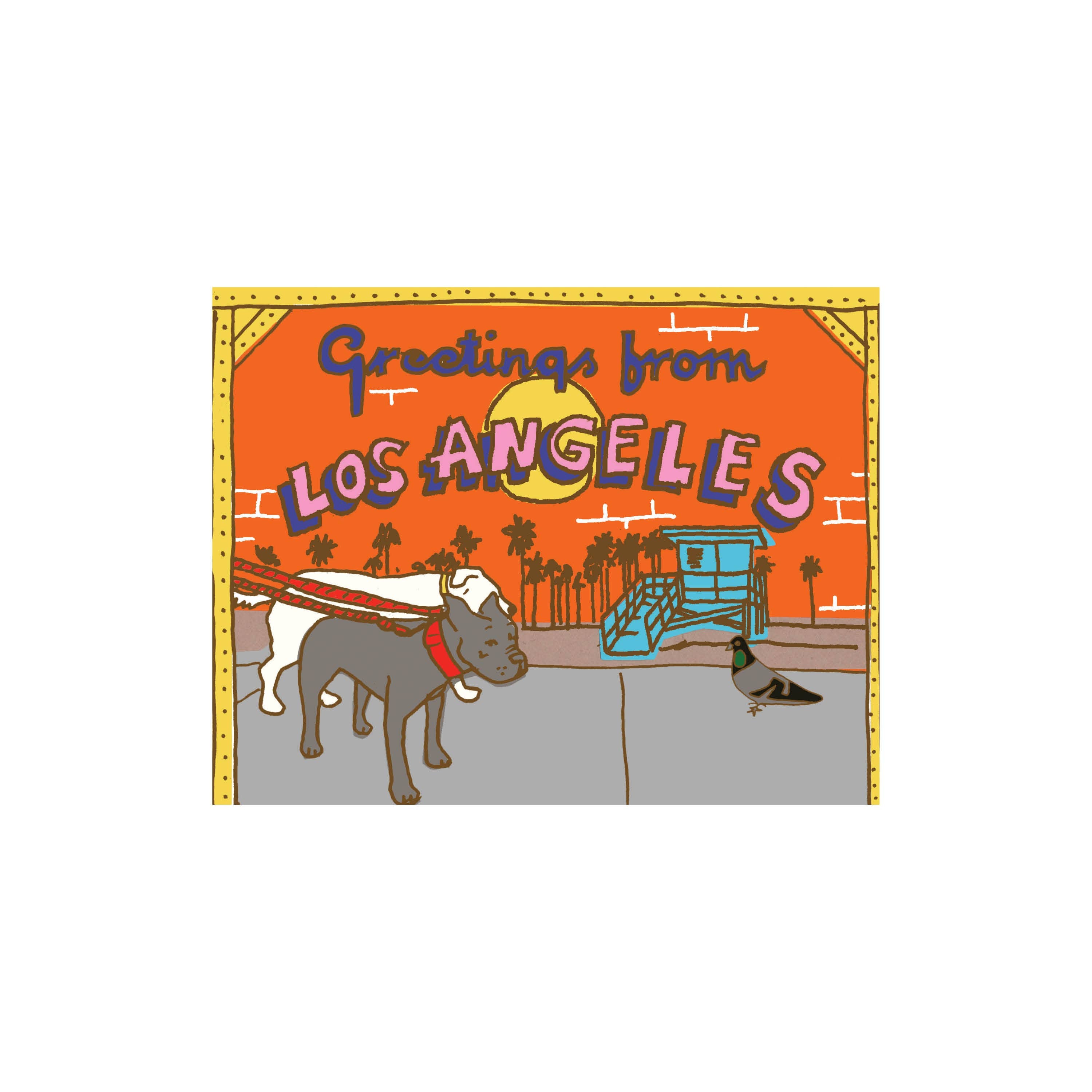 City Mural Postcard
