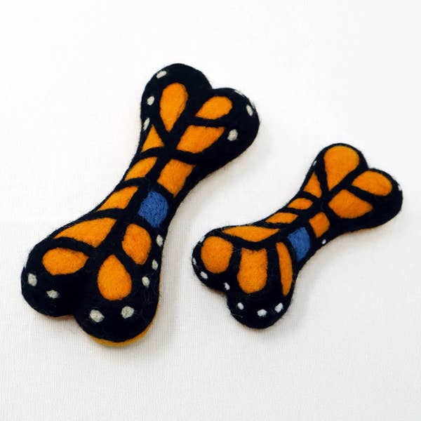 Monarch Butterfly Dog Toy