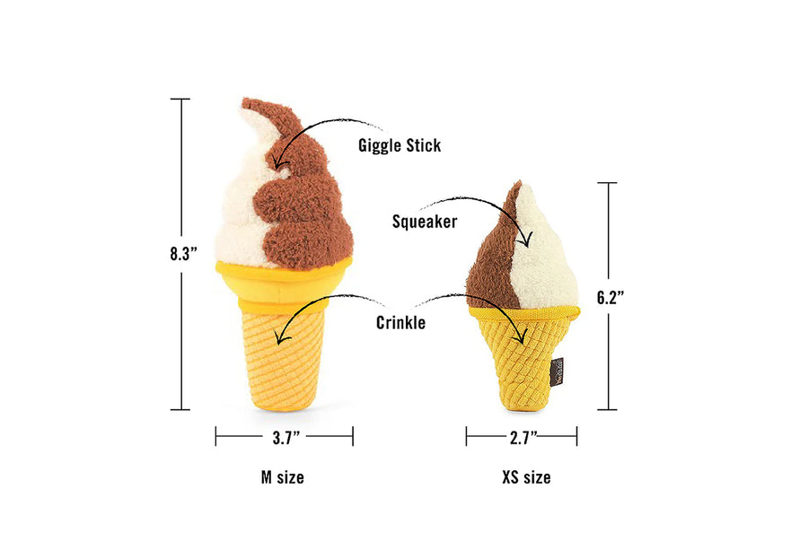 Snack Attack Swirls n Slobbers Soft Serve Toy