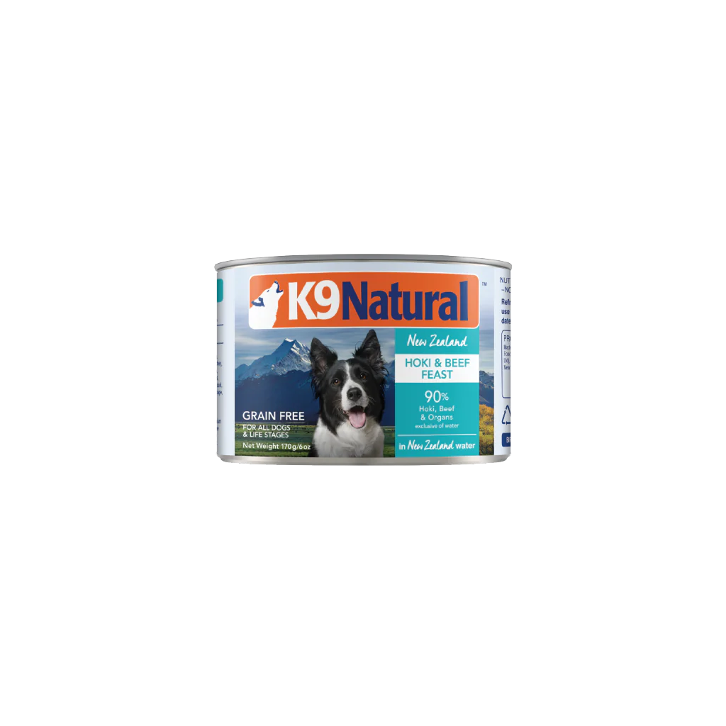 Hoki & Beef Feast Canned Dog Food