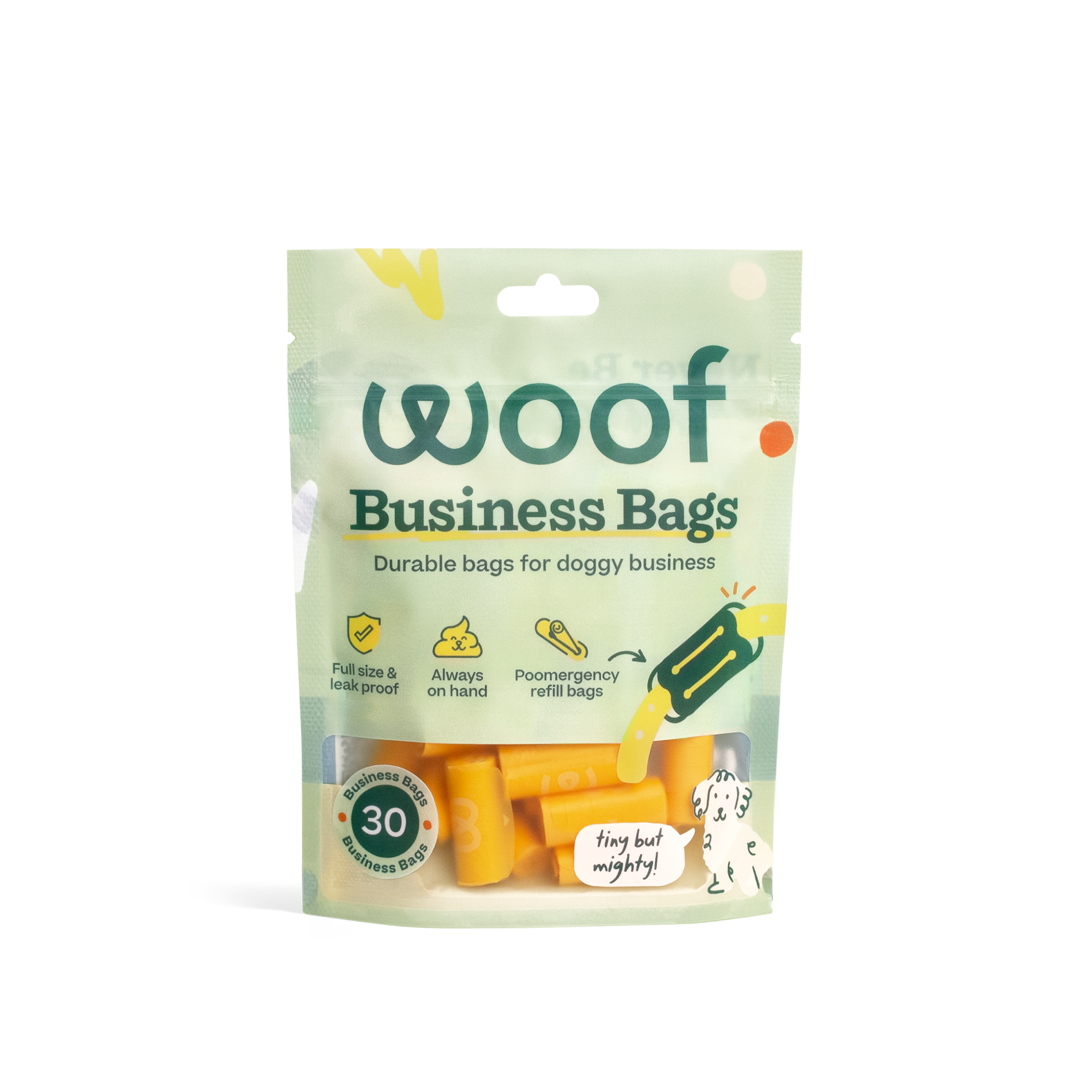 Business Bags - Poomergency Refills - 30 Pack