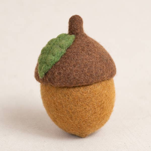 Acorn Wool Dog or Cat Toy