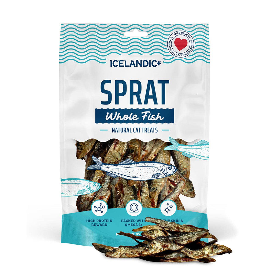 Sprat Whole Fish Cat Treats