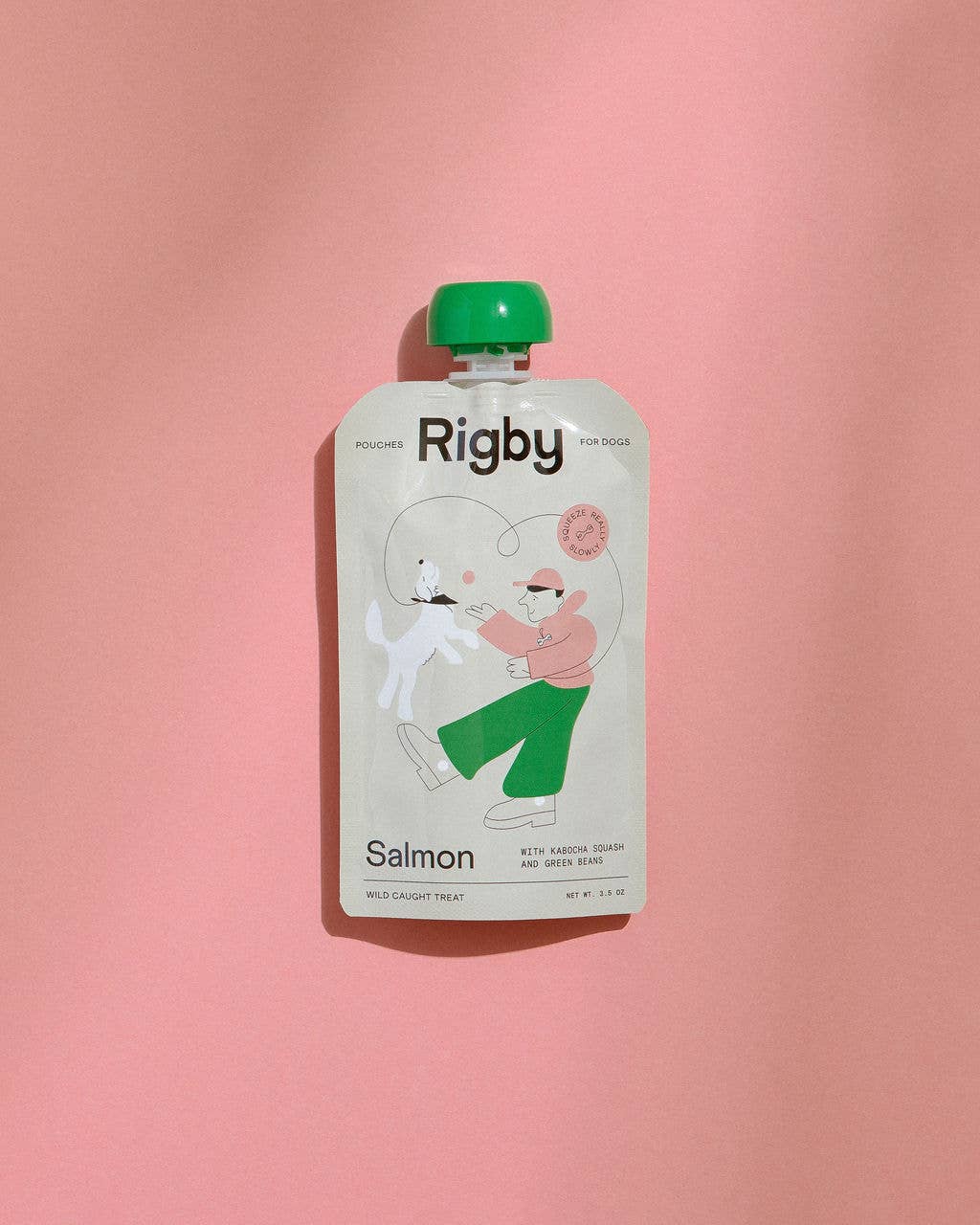 Organic Salmon Squeeze Pouch