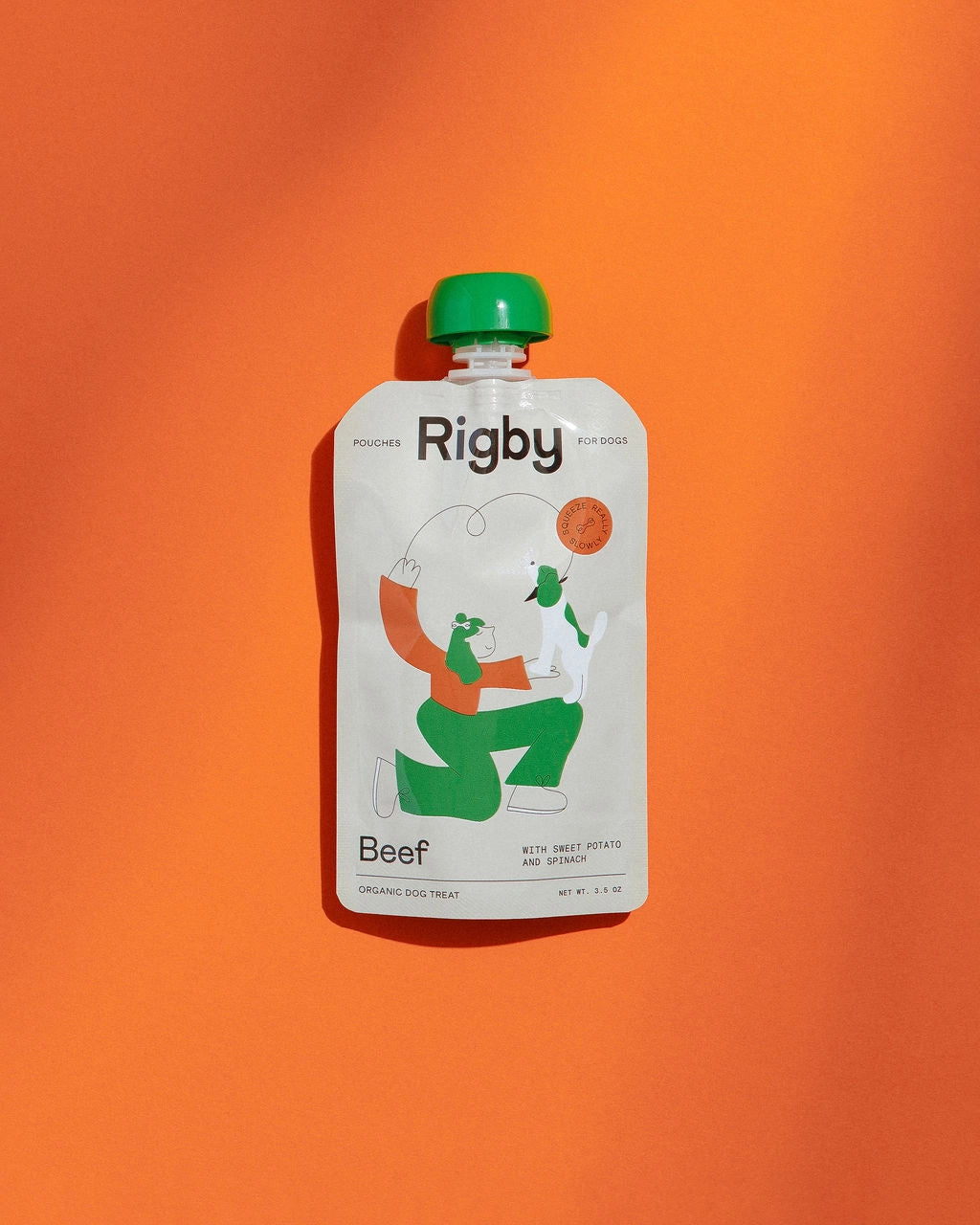 Organic Beef Squeeze Pouch