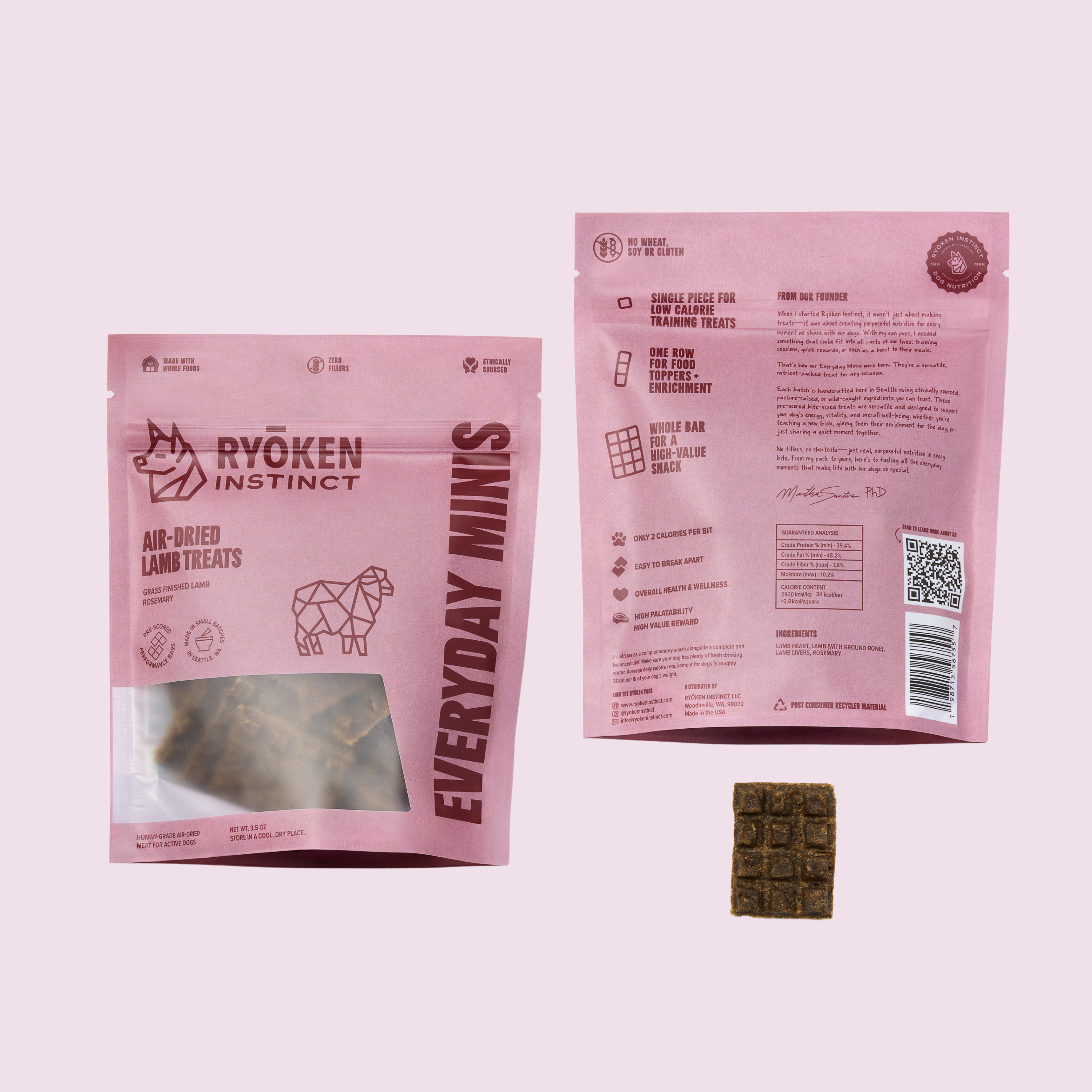 Lamb Mini Training Treats for Dogs - Low-Calorie & Tasty