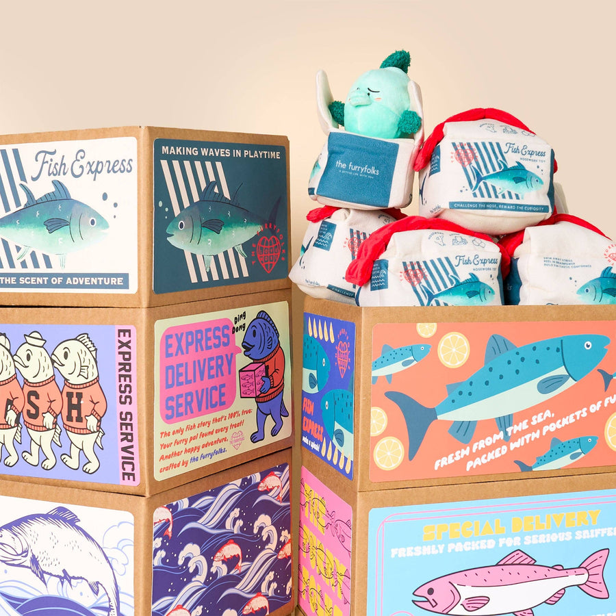 Fish Express Nosework Toy
