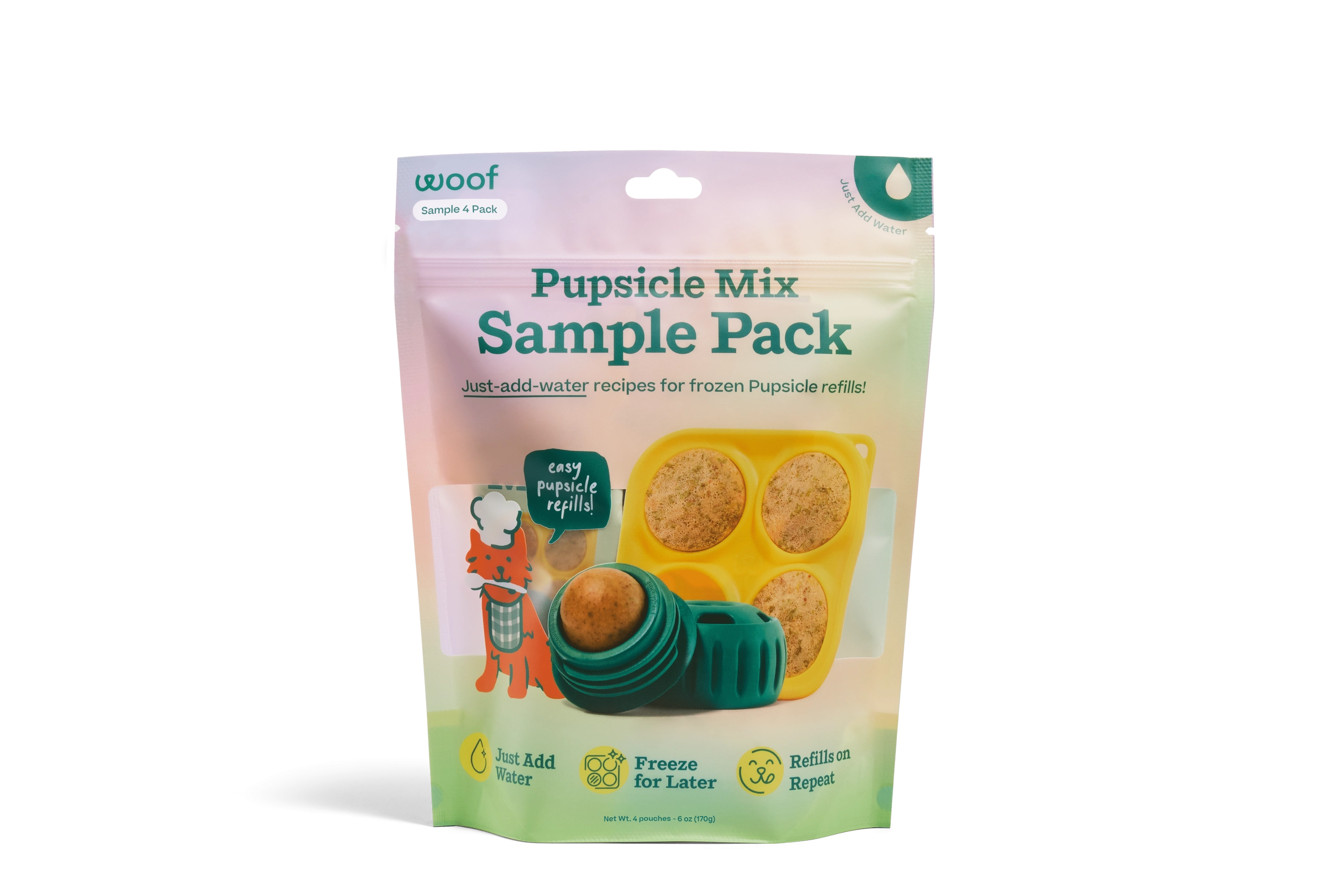 Pupsicle Treat Mix - 4 Pack Sampler