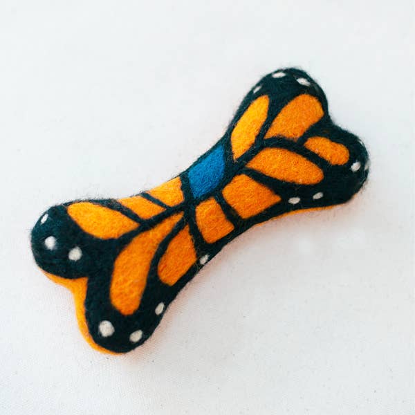 Monarch Butterfly Dog Toy